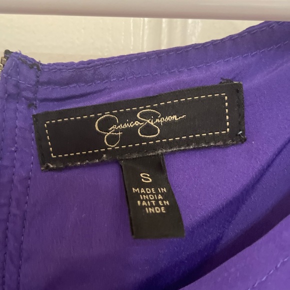 Jessica Simpson purple top size S - Picture 2 of 2